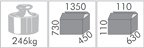 Kombinuotos staklės UBM 1070